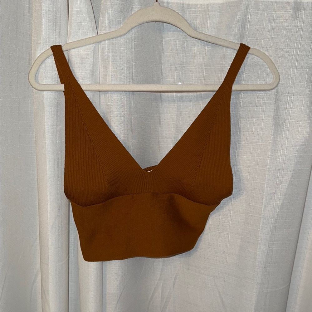 Brown Women's Top